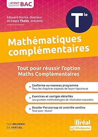 Couverture Maths Complémentaires
