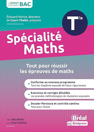 Couverture Spécialité Terminale